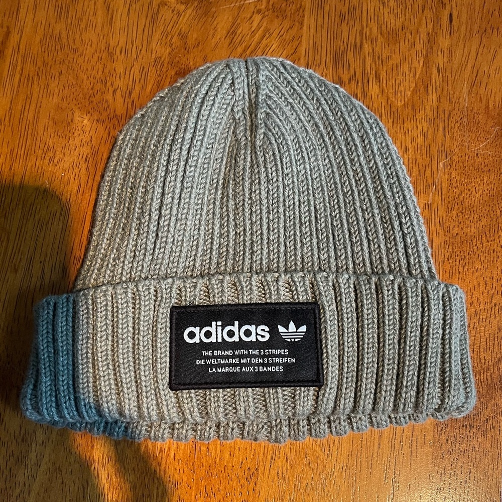 never worn Adidas beanie